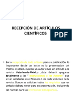 Recepción de