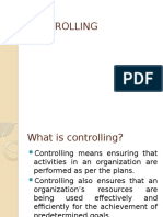 CONTROLLING