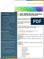 SAP MDM Ready Solution