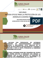 Vacunas y vacunación para la protección de los animales (Cadena fría)-MVZ Pasiano González
