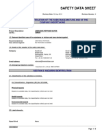 Safety Data Sheet for Andrades Peptone Water