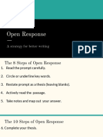 Open Response Presentation Ruehs