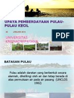 UPAYA PEMBERDAYAAN PULAU-PULAU KECIL-ppt pak alex.ppt