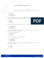 Senior Welding Inspector: Multiple Choice Questions Paper 1: Name: . . Date