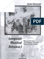 ROBLES, IGLESIAS, GIL - Lenguaje Musical Rítmico Vol. 1 PDF