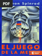 El Juego de La Mente - Norman Spinrad | PDF | Verdad | Homo Sapiens