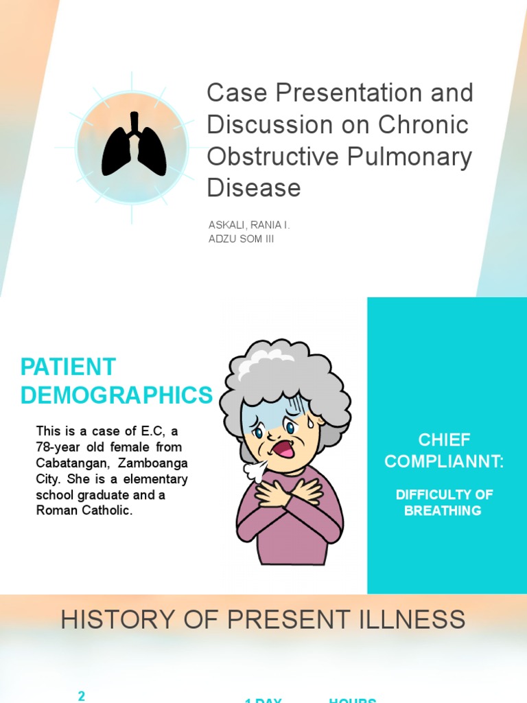 COPD Case Study and Management Discussion | PDF | Chronic Obstructive ...