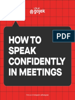 How To Speak Confidently in Meetings