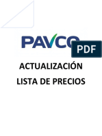 Actualizacion Lista de Precios PDF