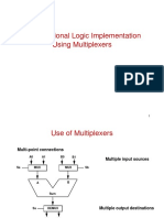 Combinational Logic Implementation Using Multiplexers