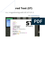 Structured Text Tutorial Siemens