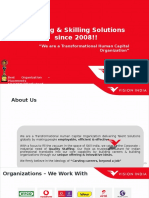 Staffing & Skilling Solutions Since 2008!!: "We Are A Transformational Human Capital Organization"