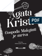 Gospođa Makginti Je Mrtva: Agata Kristi