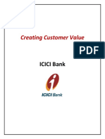 Creating Customer Value: Icici Bank