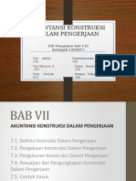 Akuntansi Konstruksi Dalam Pengerjaan (Kel. 4)