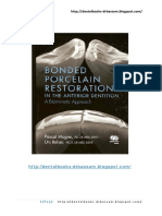 +bonded Porcelain Restoration-Pascal Magne PDF