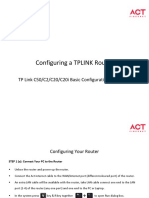 Configure a TP Link Router