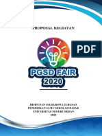 Proposal PGSD Fair 2020-2