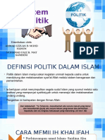 Sistem Politik Dalam Islam