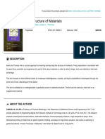 Structure of Materials Textbook