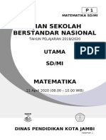 Soal Matematika