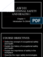 Occupational Safety and Health 1: Introduction To OSHA