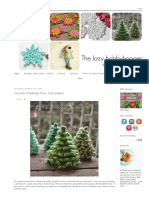 The Lazy Hobbyhopper - Crochet Christmas Tree - Free Pattern