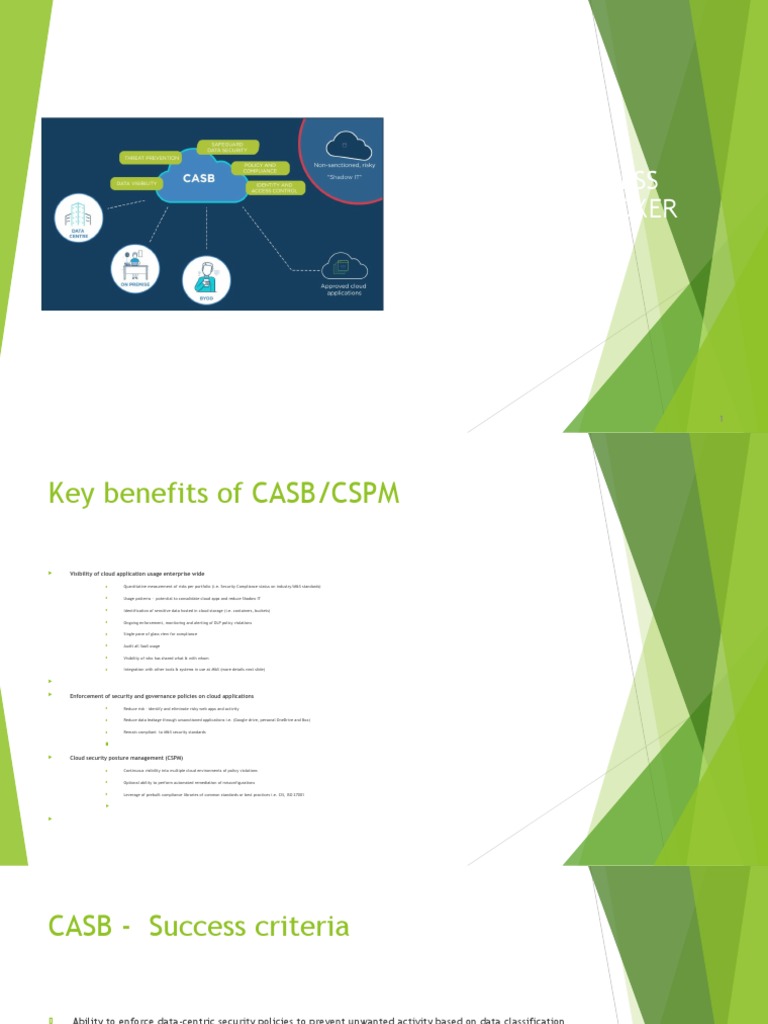 Key Benefits of Cloud Access Security Broker | PDF