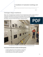 Civil Engineering in Installation of Substation Buildings and Switchboard Rooms