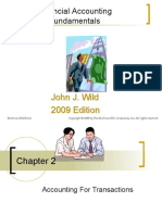 Financial Accounting Fundamentals: John J. Wild 2009 Edition