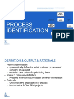 Business Process Identification