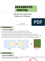 Utilização de Anaglifos para Mapeamento Geológico