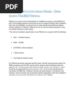 Pfsense Configuration