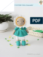 Crochet Pattern "Doll-Chamomile": Tanaticrochet