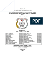 KLP 2 - Konsep Recovery, Supportive, Dan Environment Dalam Keperawatan Jiwa