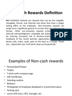 Non Cash Rewards Definition: Non-Monetary Rewards Are Rewards That Can Be Less Tangible