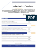 Calculator-An Audit of Your Digital Thread Adoption