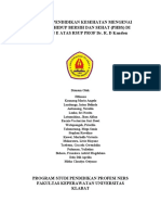 PROPOSAL PENDIDIKAN KESEHATAN MENGENAI PERILAKU HIDUP BERSIH DAN SEHAT (PHBS) DI RUANGAN E ATAS RSUP PROF Dr. R. D Kandou