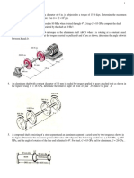 Sample Problem Torsion