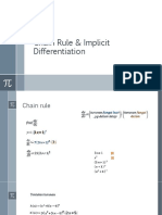 Chain Rule & Implicit Differentiation