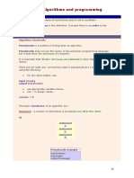 CG1.4 Algorithms and Programming