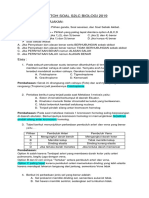 Contoh Soal S2LC 2019 Bidang Biologi PDF