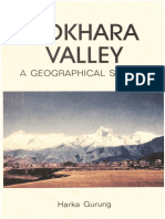 1965 Pokhara Valley - A Geographical Survey by Gurung S PDF