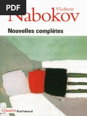 nouvelles completes by nabokov vladimir pdf vladimir nabokov traductions