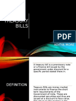 Treasury Bills: Submitted by Adityamodi Vishnu Yamini Aditya More