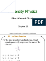 University Physics: Direct Current Circuits