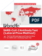 Sars-Cov-2 Antibody Test (Lateral Flow Method) : The Coronavirus Disease 2019 (Covid-19) Outbreak