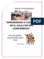 Miniproyecto Aprendiendo A Convivir en El Aula Con Mis Compañeros