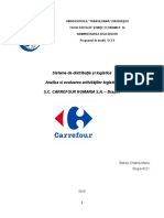 Sisteme de Distribuție Și Logistică Carrefour Brașov