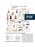 Music Instruments: Woodwind, Brass, and Percussion